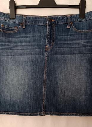 Tommy hilfiger джинсова спідниця жіноча синя р.10/l/xl