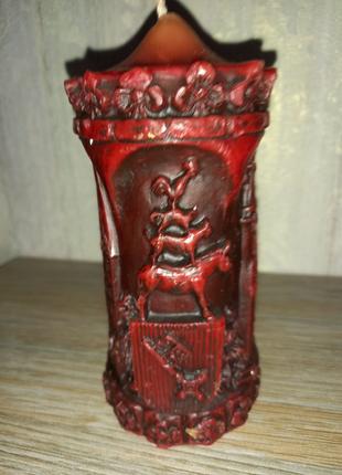 Колекційна Свічка Бремен старовинна декоративна велика.Висота 16
