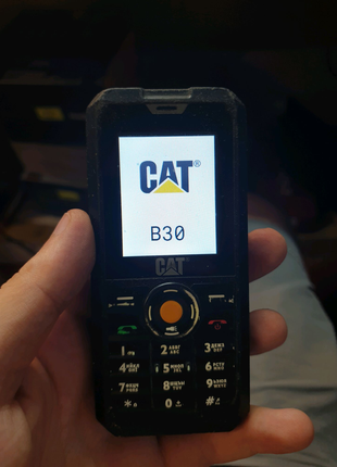 CAT B30 Caterpillar на запчасти телефон донор рабочий дисплей