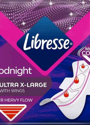 Прокл гіг Ultra Night Extra 8шт 8крап ТМ Libresse