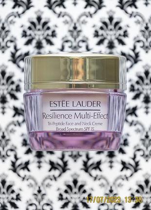 Лифтинг крем для упругости кожи лица и шеи estee lauder resili...