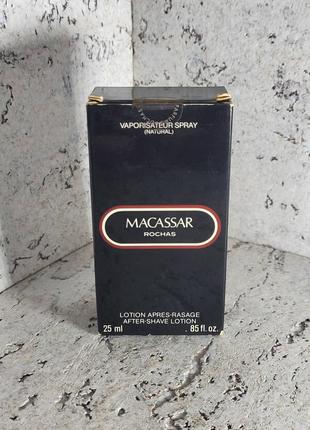 Macassar rochas 25ml after-shave natural spray