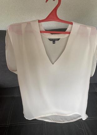 Футболка-блуза полупрозрачная от top secret