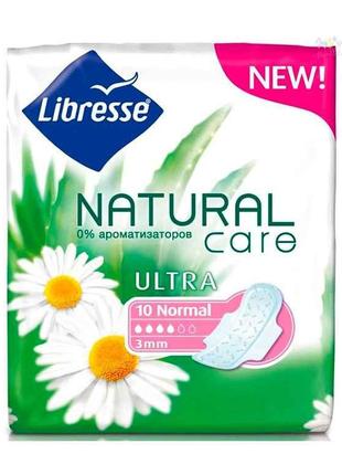Прокладки гігієнічні 10 шт/4 кр. (Natural Care Ultra Clip Norm...