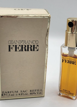 Gianfranco ferre 7,5ml parfum sac refill