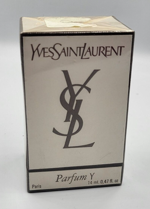 Y yves saint laurent 14ml parfum cellophane