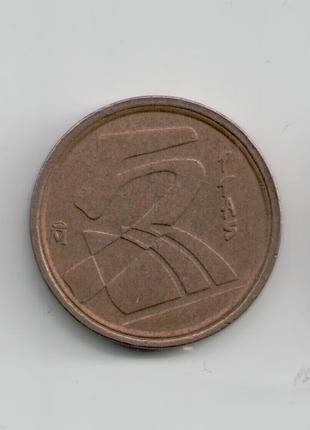 Монета Испания 5 песет 1998 года