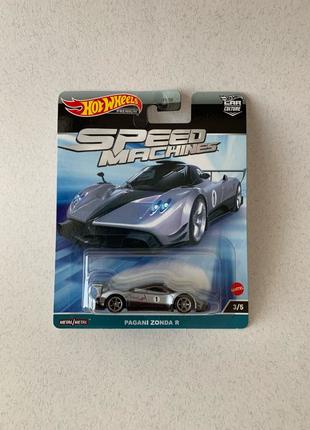 Машинка хот вилс преміум пагани premium hot Wheels Pagani Zonda R