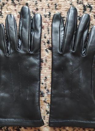 Новые кожаные перчатки m&s