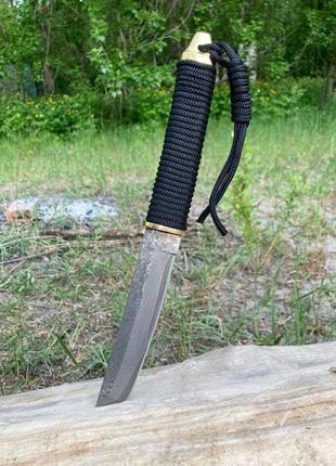 Нож дамасский танто 2307
