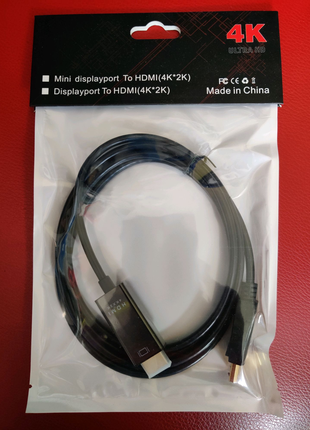 Конвертер видео DisplayPort на HDMI (4K*2K) 1.8м