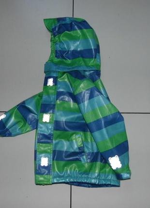 Куртка дождевик на флисе мальчику - tcm kids 98/104