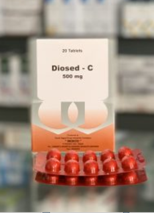Diosed-C Діосид-С 500мг Для Вен Біль у ногах 20табл Диосид Єгипет