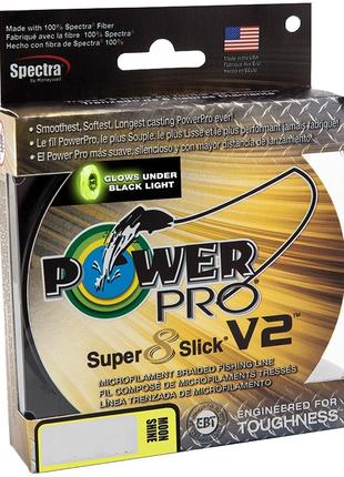 Шнур Power Pro Super 8 Slick V2 (Moon Shine) 135м 0.13мм 18lb/...