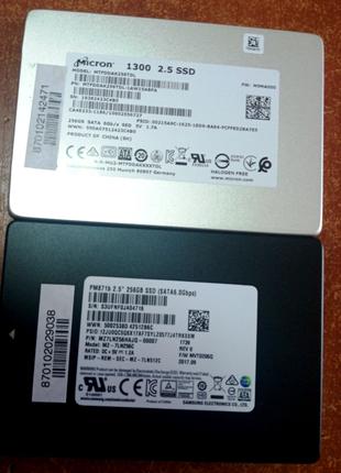 Твердотільний накопичувач SSD 2.5 250 GB б/в