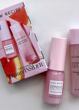 Набір доглядової косметики glow recipe - watermelon glow