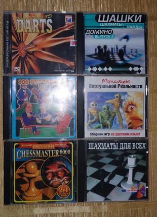 Сборники игр для компьютера на  cd-дисках