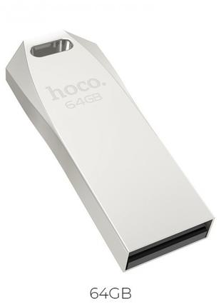 Флешка HOCO USB HOCO UD4 64GB Серая