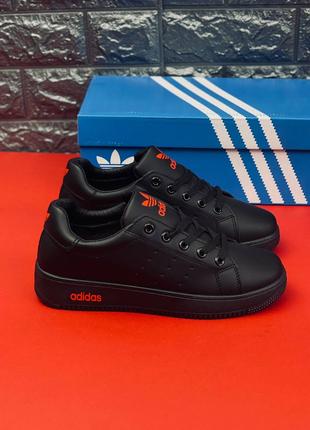 Кросівки чоловічі Adidas, чорні кросівки кеди Адідас 36-45