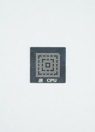 Трафарет прямого нагріву CPU та надпис китайською