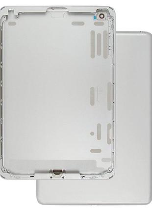 Задняя панель корпуса для iPad Mini, серебристая, (версия Wi-Fi)