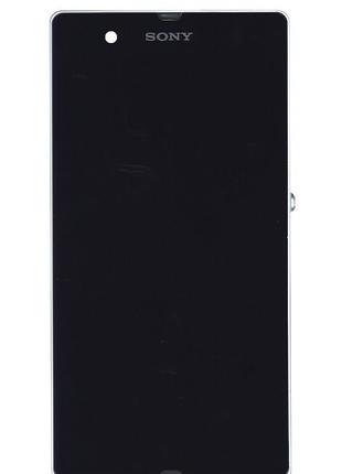 Матрица с тачскрином (модуль) для Sony Xperia Z C6603 черный с...