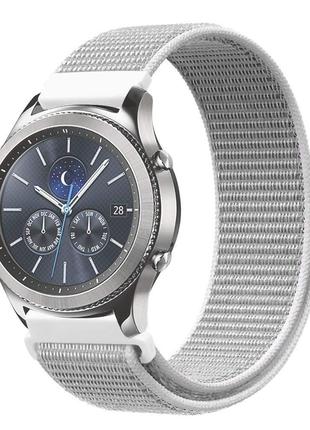 Ремешок для Samsung Galaxy Watch 46 | 3 45mm | Gear S3 нейлоно...