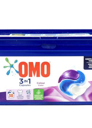 Капсулы для стирки цветного белья OMO 30 шт Нидерлады