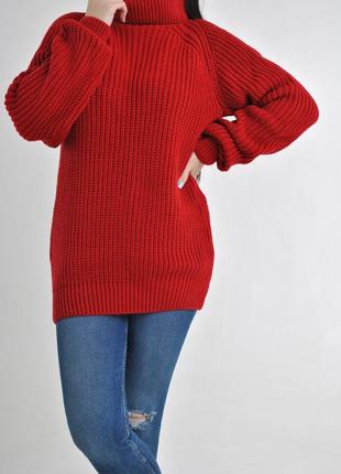 Базовый теплый шерстяной свитер
