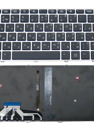 Клавіатура для HP EliteBook Folio 1040 G3 (RU Black, з рамкою ...