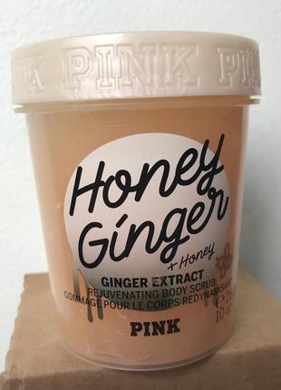 Оригінал скраб для тіла victoria’s secret pink honey ginger ск...