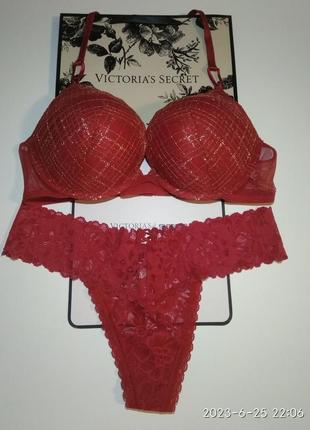 Victoria's secret комплект бюст трусики вікторія сікрет