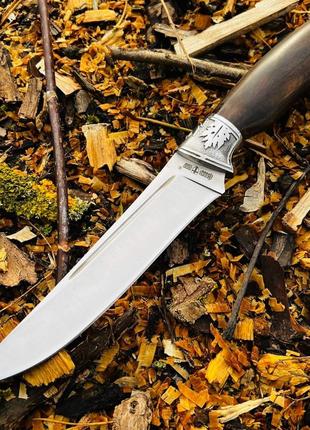 Нож охотничий Клен с кордуровым чехлом + эксклюзивные фото