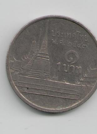 Монета Таиланд 1 бат 2004 года