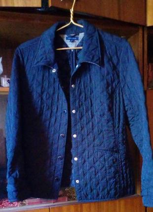 Стильная демисезонная стеганная куртка, размер xl