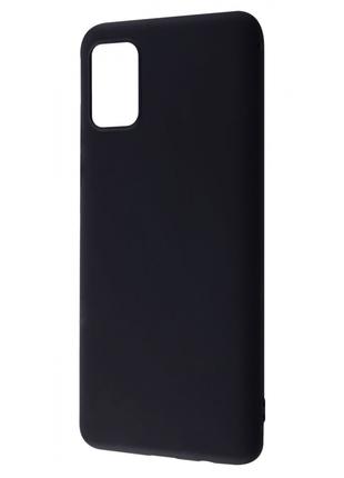 Чехол Силикон 0.5 mm Black Matt Samsung Galaxy A51 (A515F) black
