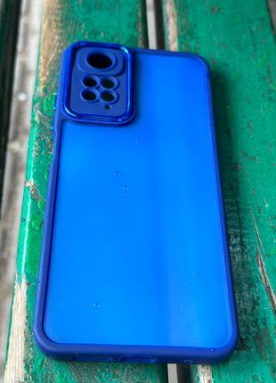 Чехол для Xiaomi Redmi Note 11 Luxury Metal Lens