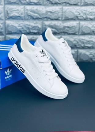 Кросівки Adidas чоловічі, білі стильні кроси Адідас 36-45