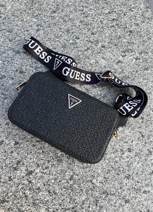 Сумка жіноча guess snapshot black (арт: 1318)