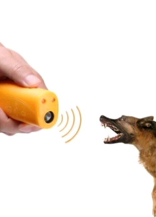 Ультразвуковой отпугиватель AD-100 собак с батарейкой в комплекте