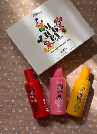 Детский парфюм в наборе zara mickey