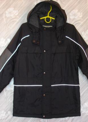Демисезонная куртка с капюшоном"markr& spencer" 11-12 р(152 см)