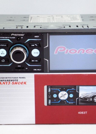 Pioneer 4063T ISO-Сенсорный экран 4,1'+RGB подсв.+DIVX+MP3+3xUSB