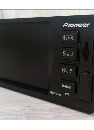АвтоМагнитола Pioneer 4219 ISO-экран 4,1'' 4х60В+MP3+USB+SD+BT
