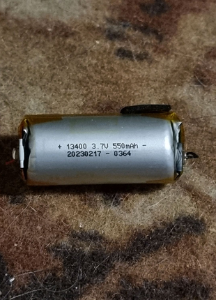 Аккумулятор 13400 3.7в 550мач батарейка 3.7v 550mah