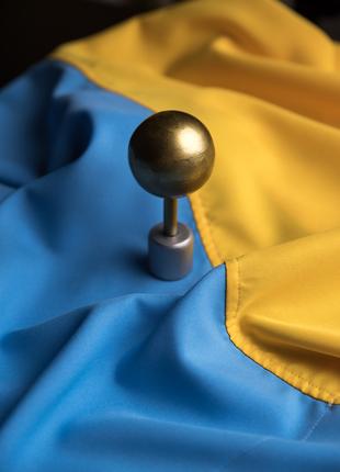 1 шт Наконечник на флаг Украины ЕС США в виде шара 100 мм х 60...