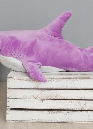 Мягкая игрушка Aкула BLAHAJ Большая Фиолетовая 100 см