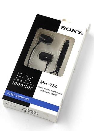 Наушники вакуумные с микрофоном Sony MMH-750BT (400 шт/ящ)