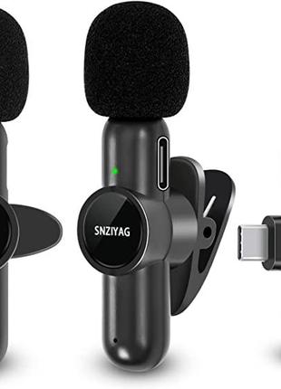 Беспроводной микрофон SNZIYAG для телефона Android петличный