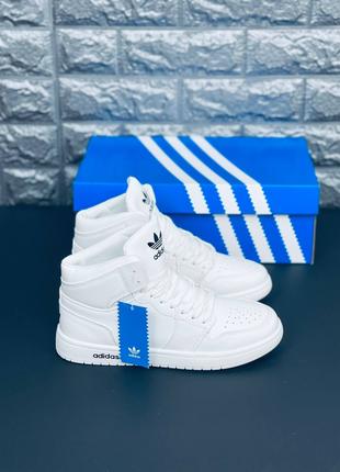 Кросівки чоловічі Adidas, білі стильні кроси Адідас 36-45